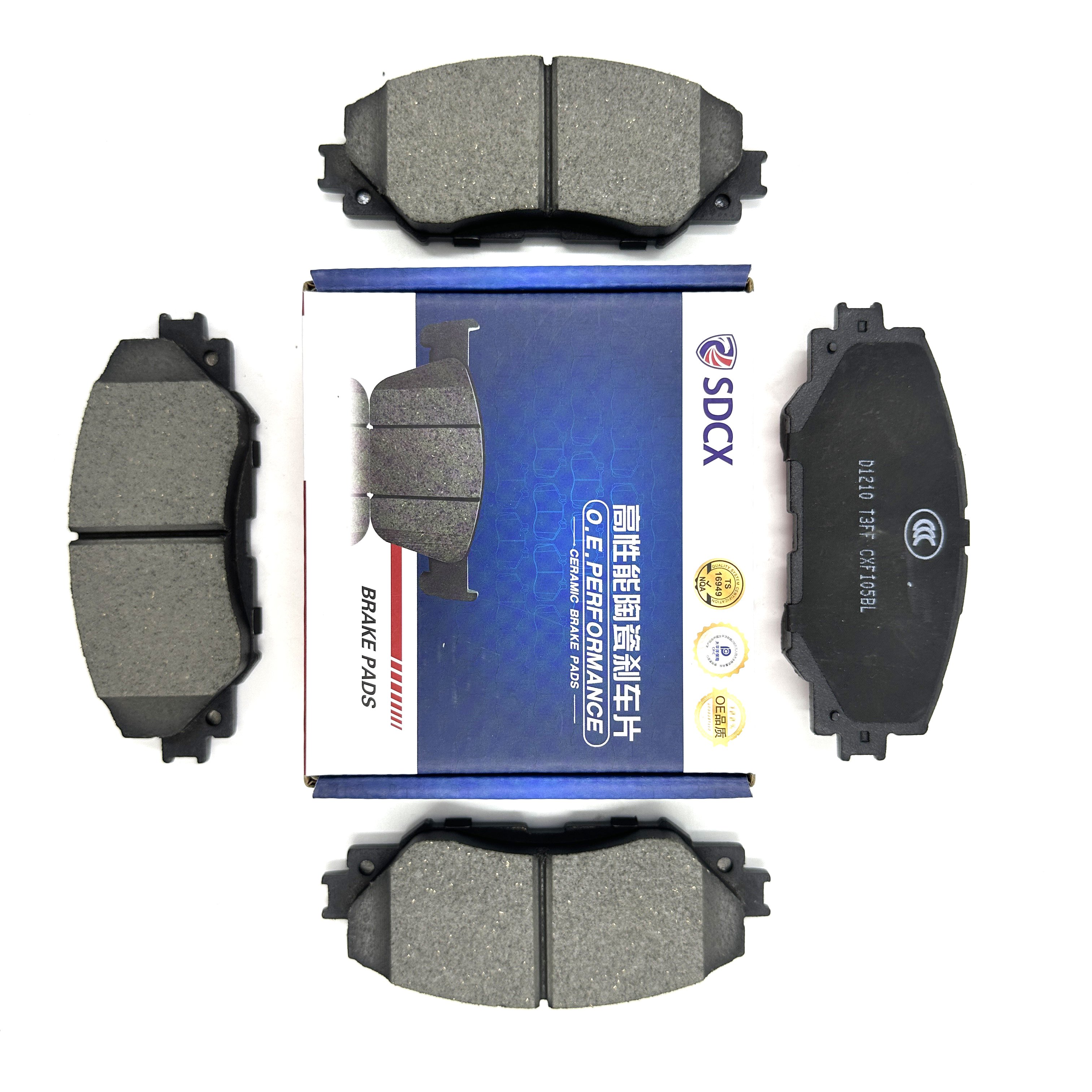 SDCX PN52002 D1000-7901 DB2112 D1075-7980 19121389 88964099 D20144MH Front Brake Pad for CHEVROLET