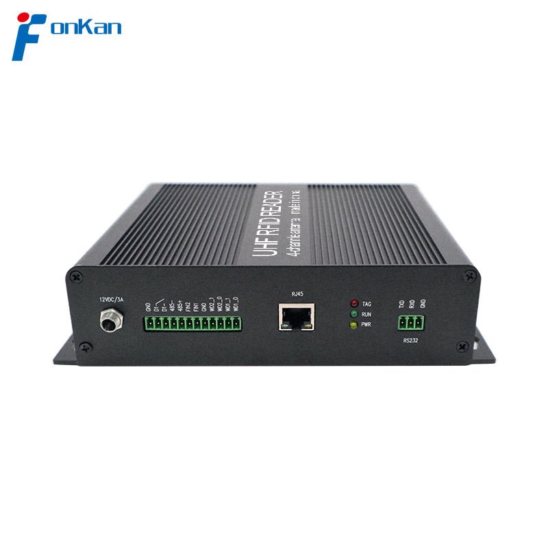 EPC ISO18000-6C Impinj E710 4Port Access Control Card Reader UHF RFID 15m Long Range Reader