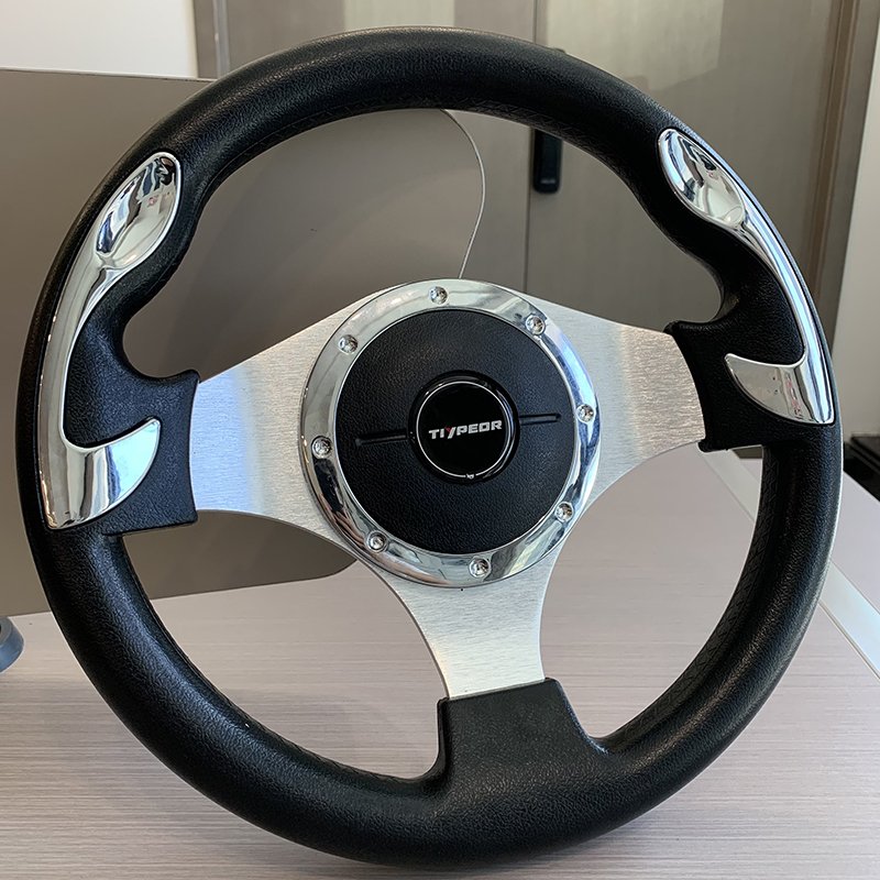 PU Steering Wheels Volantes Leather & Aluminum Racing Car Sport Drifting Steering Wheel