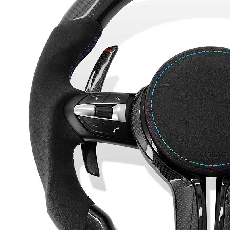 Carbon Fiber Steering Wheel Fit For BMW E90 E91 E92 E93 E70 E71 E72 E53 E89 E86 E84 E83 E92 E93 E81 E87 E82 E88 E46 E60 E38 E39