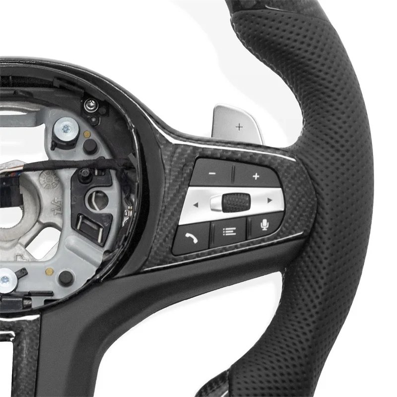 Carbon Fiber Car Steering Wheel For BMW G20 G30 G01 G02 G05 G06 G07 G08 G11 G12 G14 G15 G16 G17 G22 G23 G24 G29 G31 G32 G80 G82