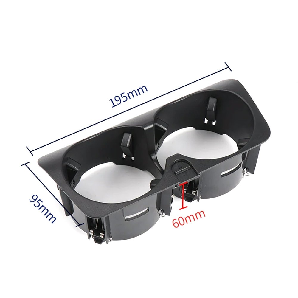 For Mercedes Benz C E GLC CLS V Class W205 W213 W253 W257 W447 W467 Interior Parts Center Console Insert Drinks Cup Holder