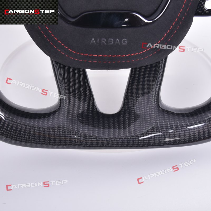 Sport Car Carbon Steering Wheel Fit For Dodge Charger Challenger SRT Carbon Fiber Steering Wheel