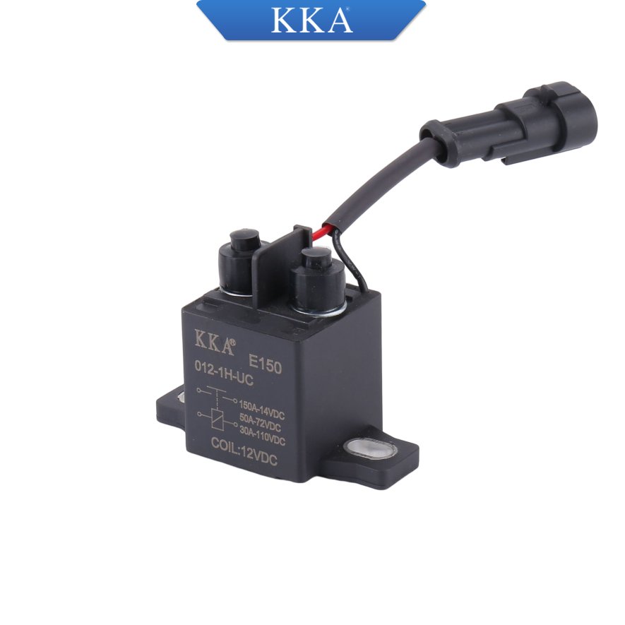 KKA-E150 150A High Power Contactor Relay Automotive Relay for Cars 12V/24V/32V/48V/72V High Voltage New Condition