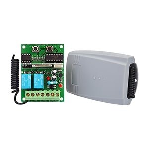 Shenzhen Factory Wireless Receiver 2CH RF Remote Control Relay 9v-24v YET402PC-V3.0