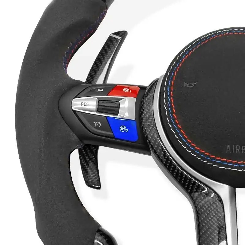 Car Steering Wheel fit for bmw lenkrad F10 F15 F20 F30 F31 F32 F33 F36 F10 M2 M3 M4 M5 M6 Real Carbon Fiber steering wheels