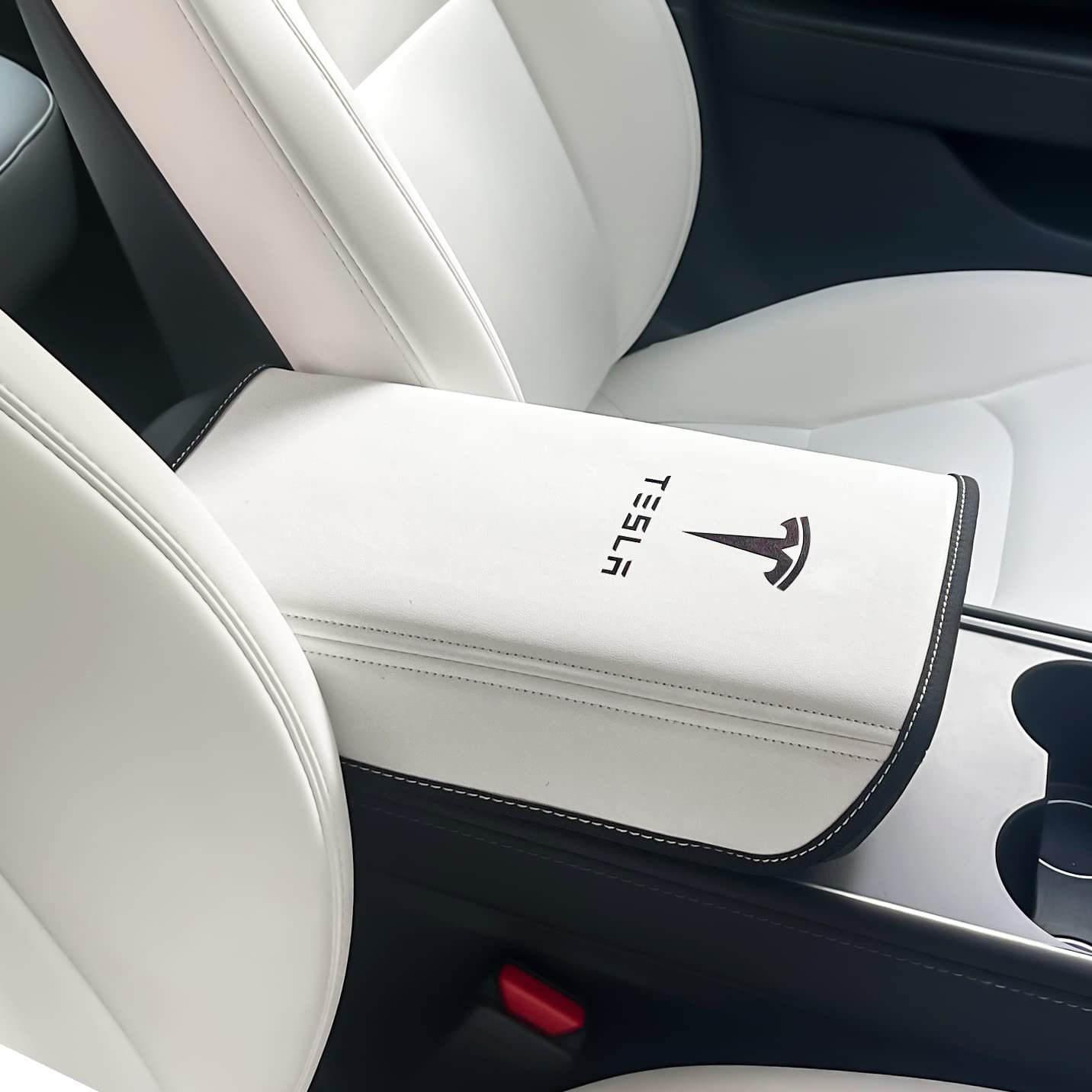 Car Central Control Armrest Box Protective Cover for Tesla Model 3 Y Interior Vehicle Supplies Tesla Model Y 2023 Accessories