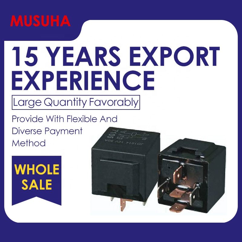Musuha Auto Relay 12V 24V SPDT DC Power 5 Pin Car Used Relay Special for Australian