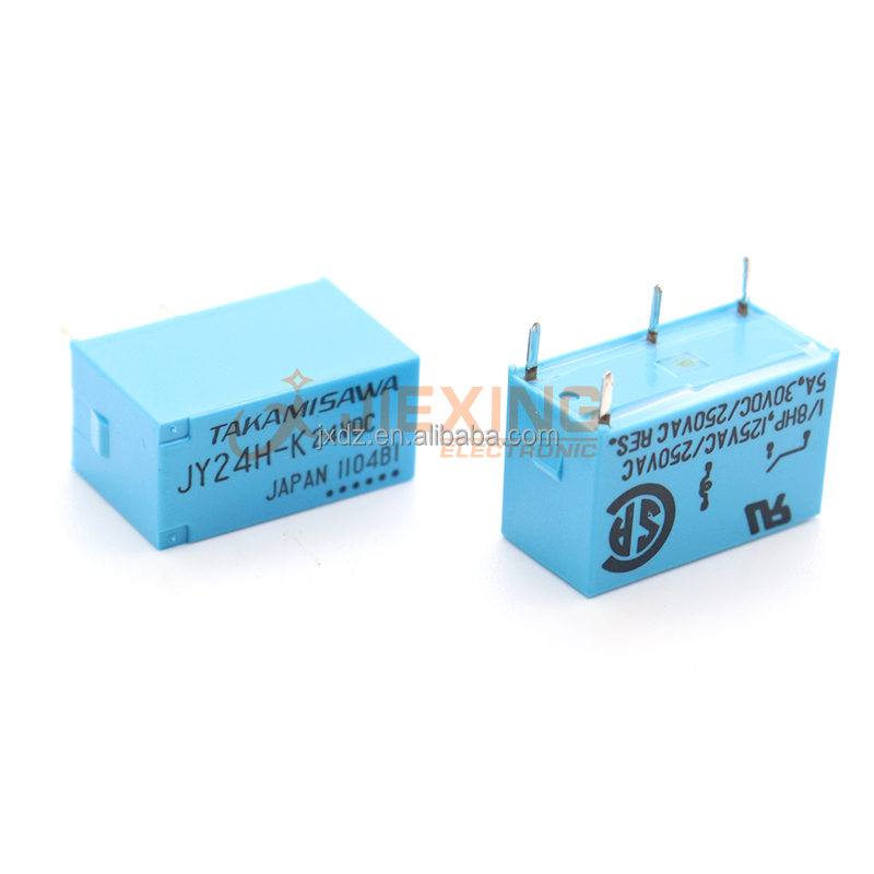 TAKAMISAWA Relay JY24H-K 24VDC 5A 250VAC 4pin New & Original