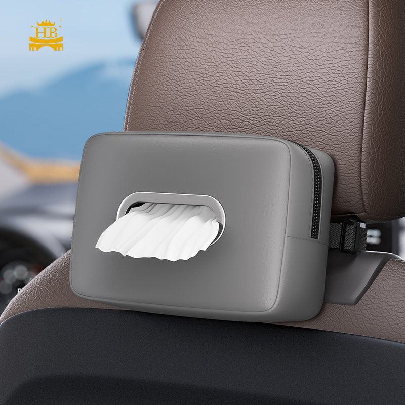 Car Armrest Tissue Box Car Hanging Tissue Box Holder for Car