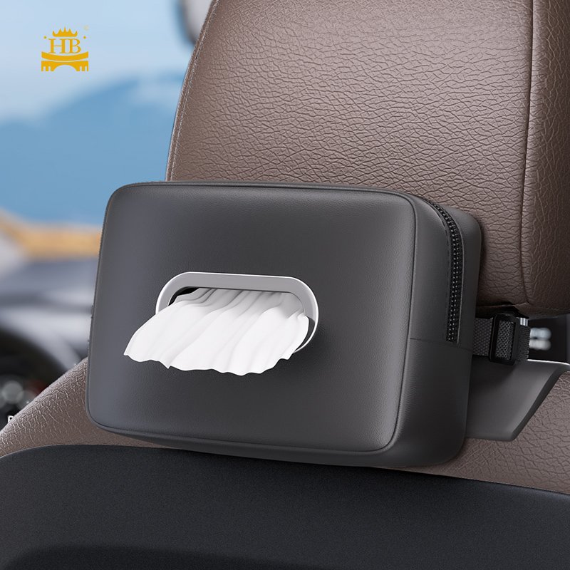 Car Armrest Tissue Box Car Hanging Tissue Box Holder for Car
