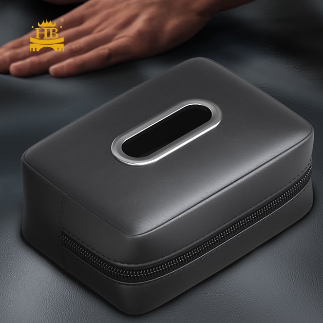 Car Armrest Tissue Box Car Hanging Tissue Box Holder for Car