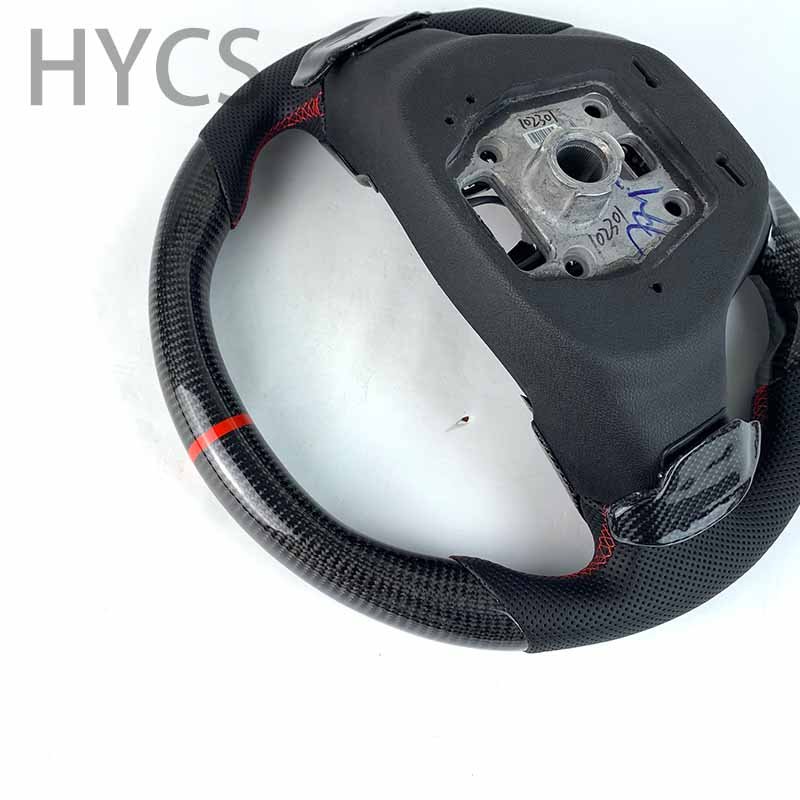 Customized Car LED Carbon Fiber Sports Steering Wheel for Chevrolet Malibu Tracker Cruze Camaro