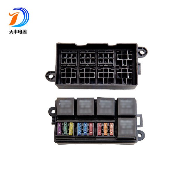 12V 24V Universal Central Electrical Auto Truck Fuse Relay Box