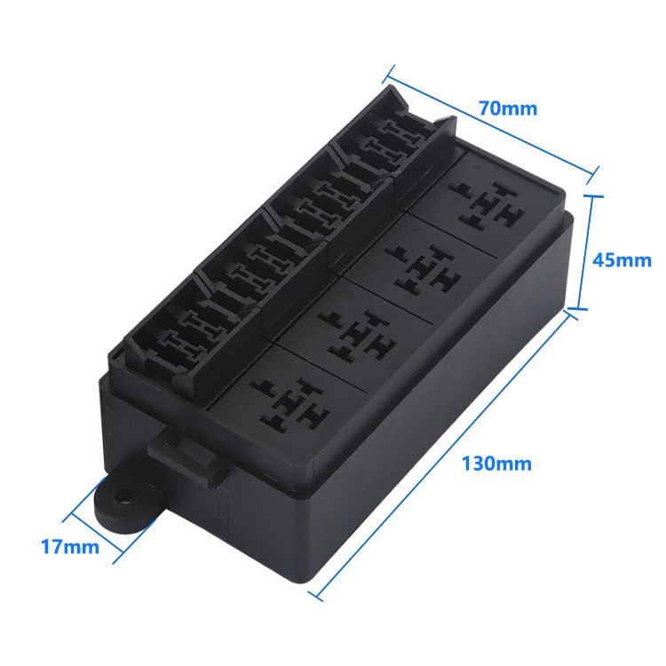 12V 24V Universal Central Electrical Auto Truck Fuse Relay Box