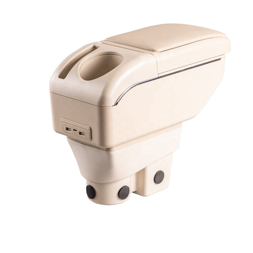 Hot Sell Car Armrest Box Car Central Console Interior Accessories Storage Box With USB for Ford Focus 2 Ford Focus Mk2