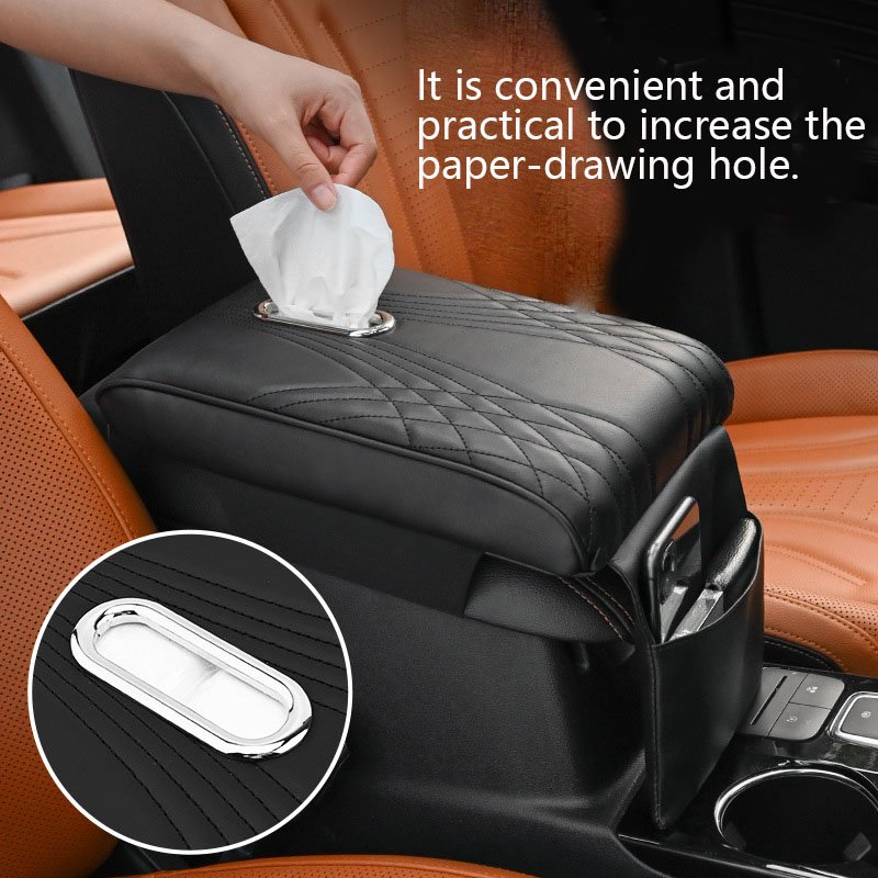 Car Central Armrest Box Soft Cover Center Console Cushion Protection Arm Rest Pads