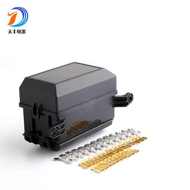 Universal 12V Car Marine 6 Way Relay 6-Slot ATO ATC Blade Auto Fuse Holder Block
