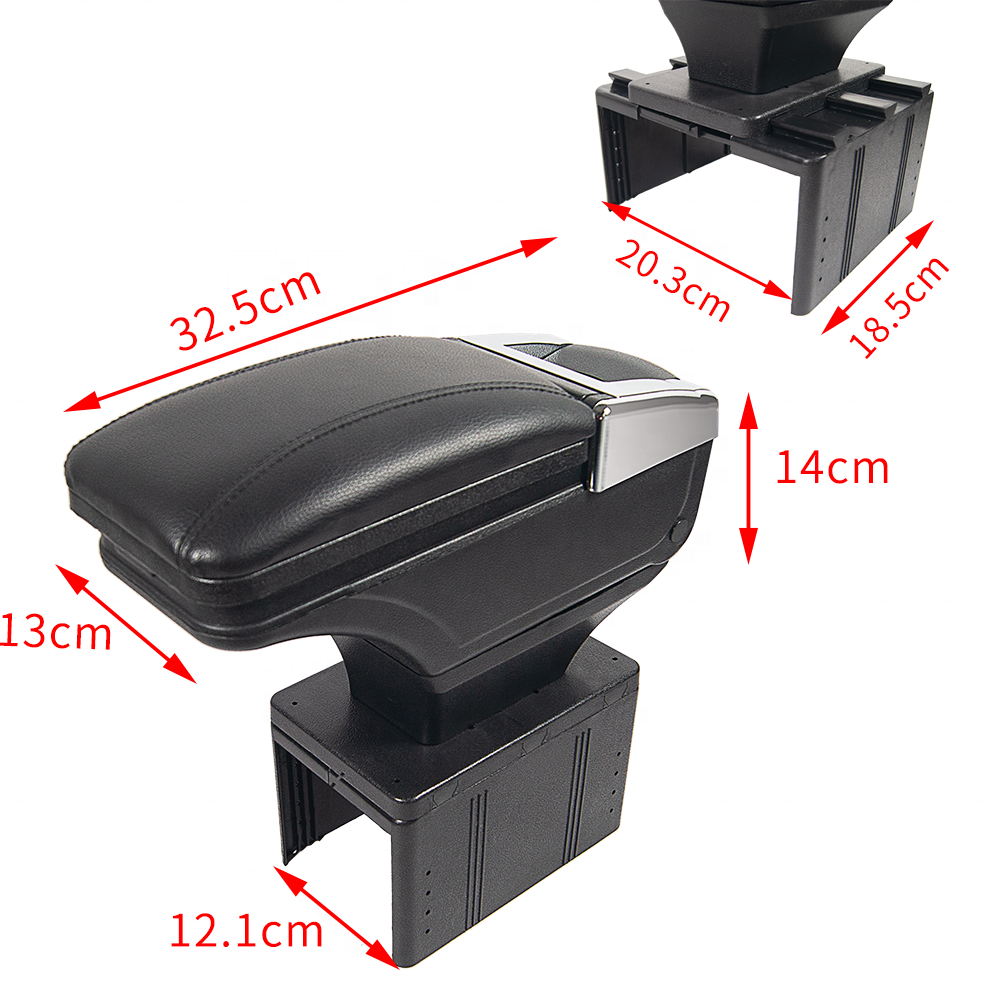 Carfu Hot Sale Car Auto Interior Accessory Armrest Universal Console Box