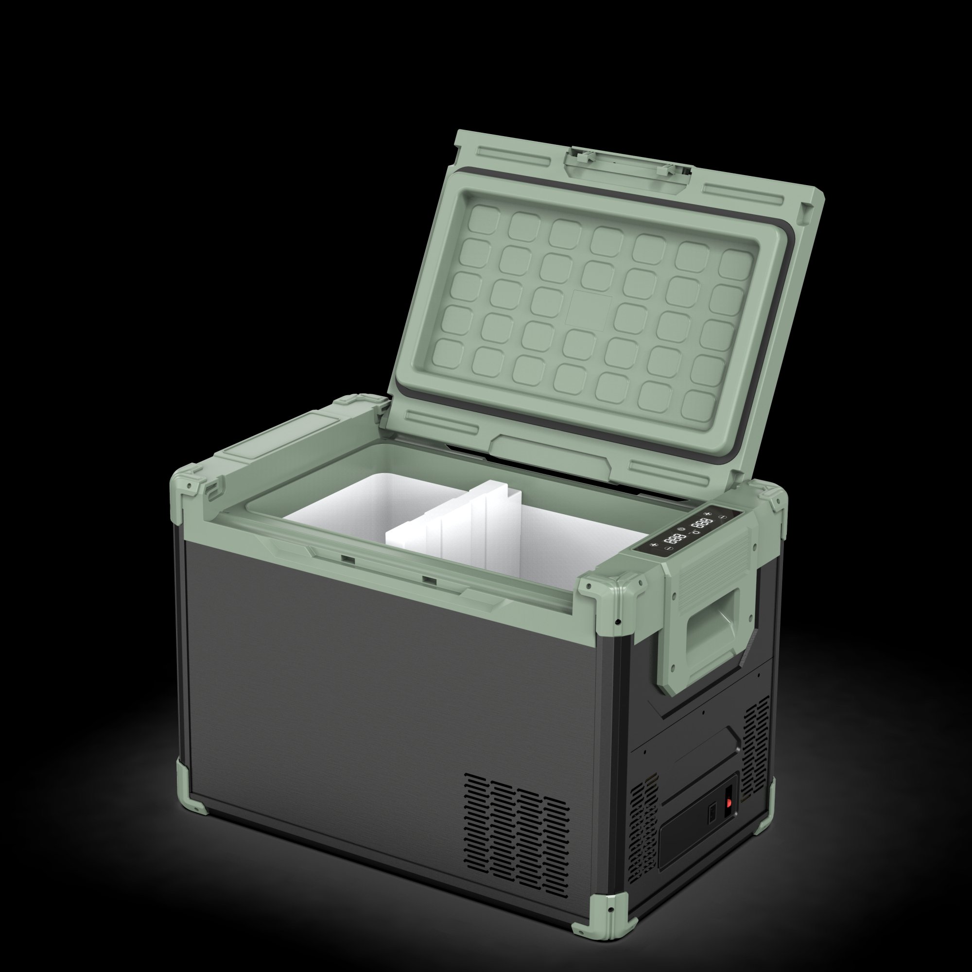 40L AC110~240V Truck Refrigerator 12 Volt Portable Car Refrigerator with CE CB SAA Certificates for Road Trips