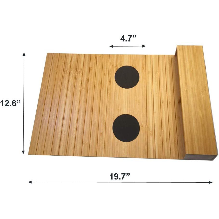 Creative Sofa Sundries Organizer Bamboo Armrest Tray Table Wooden Container for Phone Smart Control
