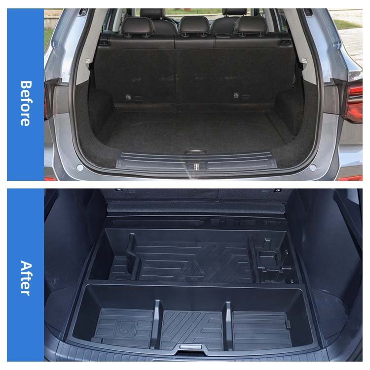 Seal U Hot Selling Car Rear Trunk Lower Storage Box Trunk Storage Organizer for BYD Ev Song Plus Champion