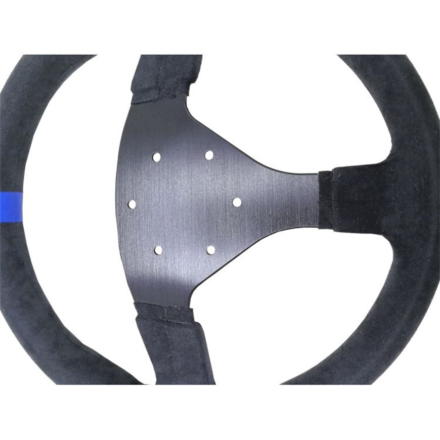 Racing Simulator Accessories Aluminum Steering Wheel Fiber Leather 330mm Steering Wheel