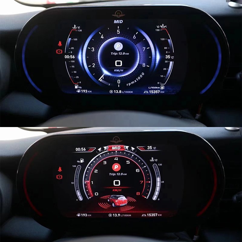 8-inch LCD screen Dashboard speedometer digital cluster for bmw mini 2014-2022 LCD instrument panel