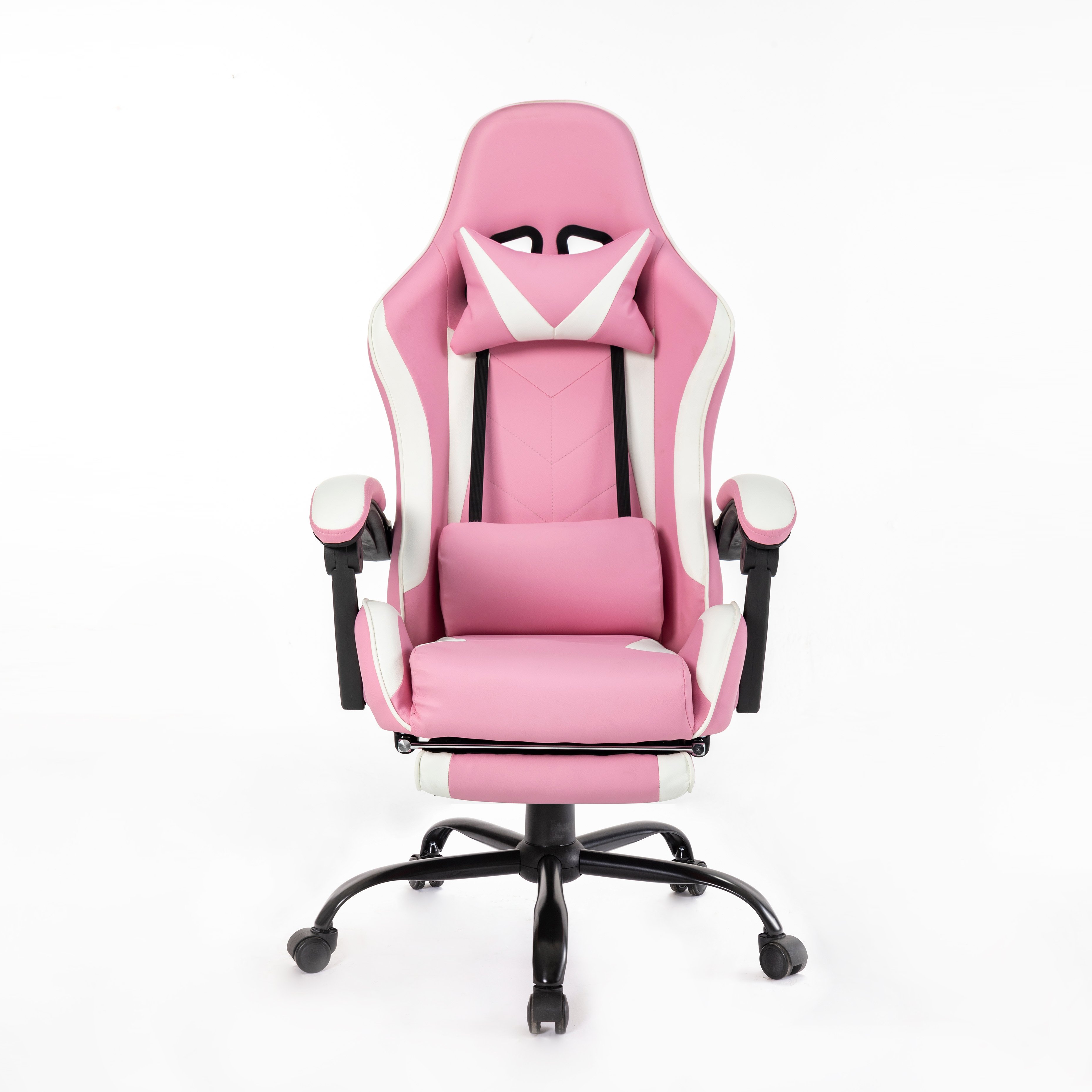 Racing Style Height Adjustable Lounge Chair Reclining Gaming Computer Chair With Footrest