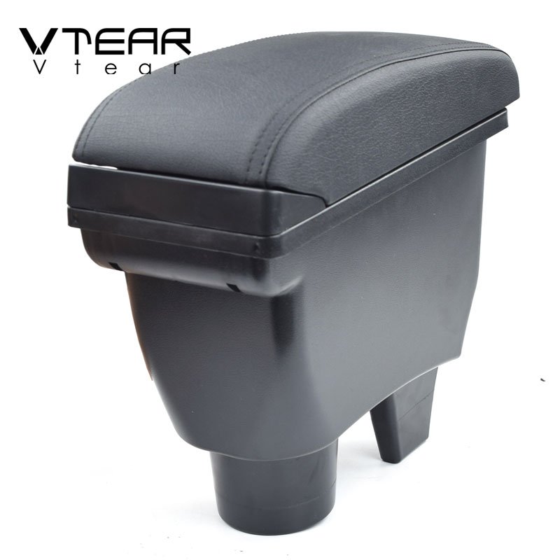 Vtear Armrest Box Interior Center Console Storage Accessories Car-Styling Decoration Parts for Toyota Yaris Vitz VIOS Vizi 2019