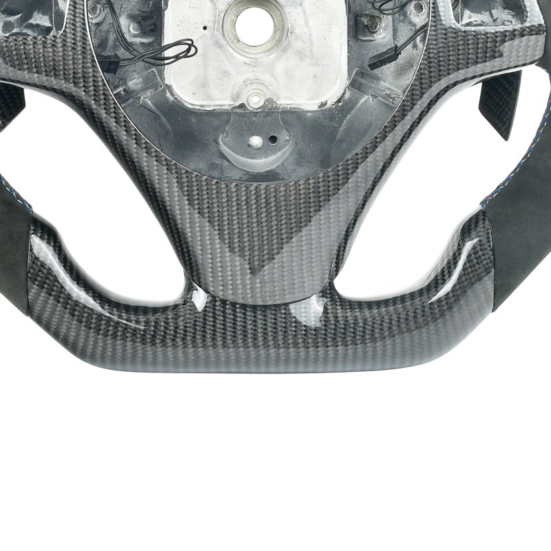 Customized 100% Real Carbon Fiber Car Steering Wheel For BMW 3 Series E82 E84 E87 E90 E92 E93