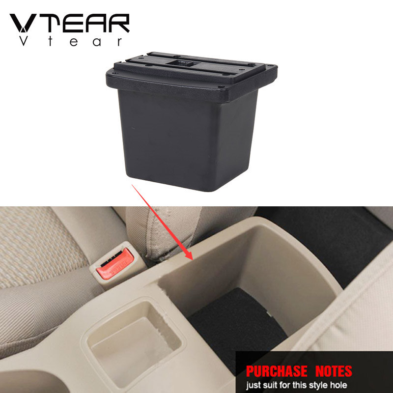 Vtear Armrest Center Console Storage Container Box Organizer Car-styling Decoration Interior Accessories Parts for Hyundai I30