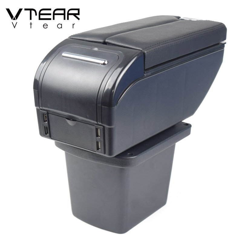 Vtear Armrest Center Console Storage Container Box Organizer Car-styling Decoration Interior Accessories Parts for Hyundai I30