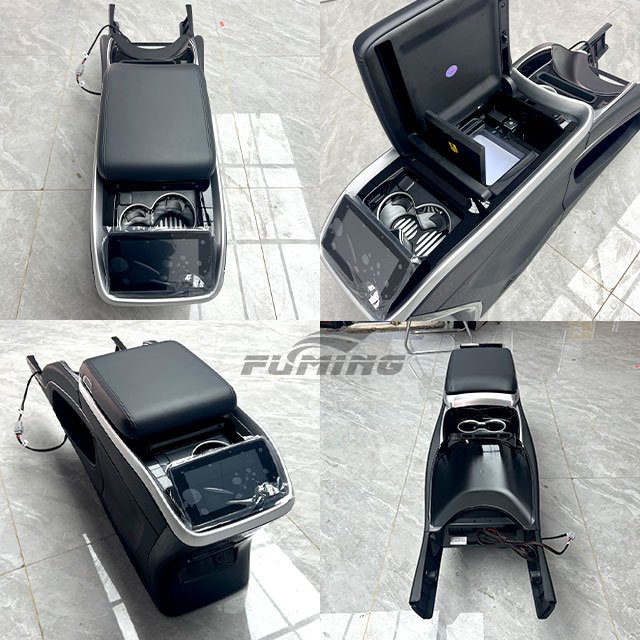 Suitable for Mercedes Benz V-Class W447 Center Console Modified Armrest Box V260 Refrigerator With Touch Screen Model