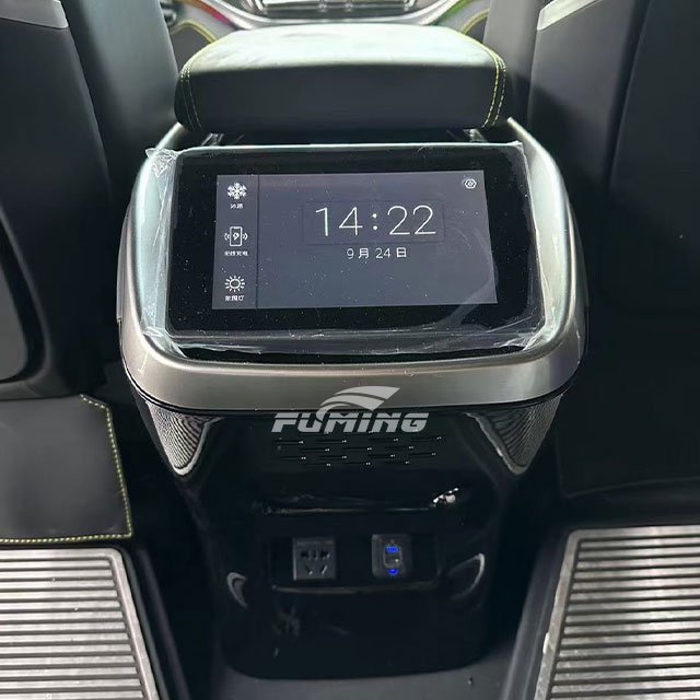 Suitable for Mercedes Benz V-Class W447 Center Console Modified Armrest Box V260 Refrigerator With Touch Screen Model
