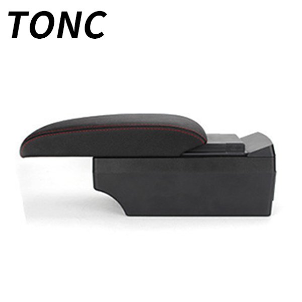 TONC for PEUGEOT 206 Car Interior Parts Multifunctional Car Center Armrest Box Adjustable Armrest Console with USB Auto Parts