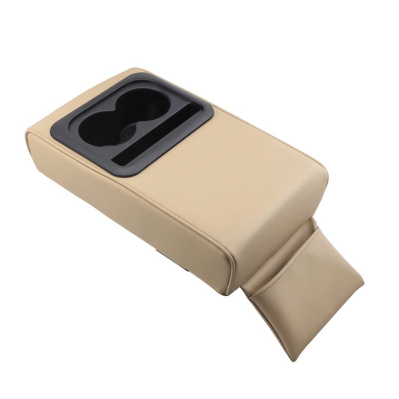 Multifunction Car Armrest Cushion With Cup Phone Holder