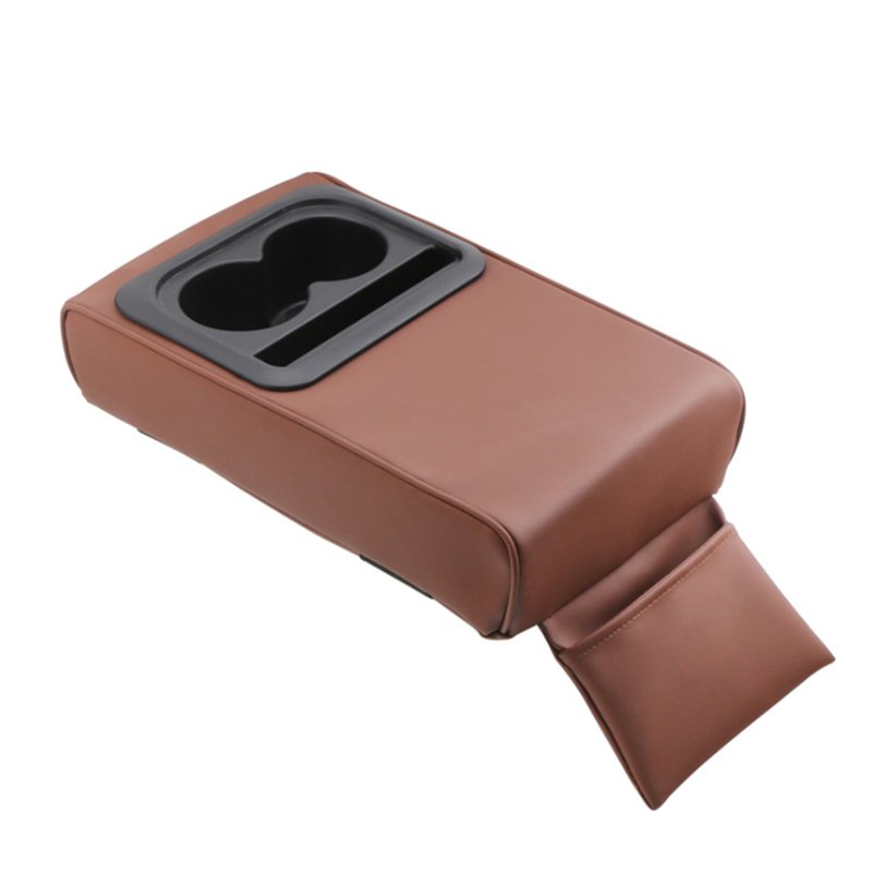 Multifunction Car Armrest Cushion With Cup Phone Holder