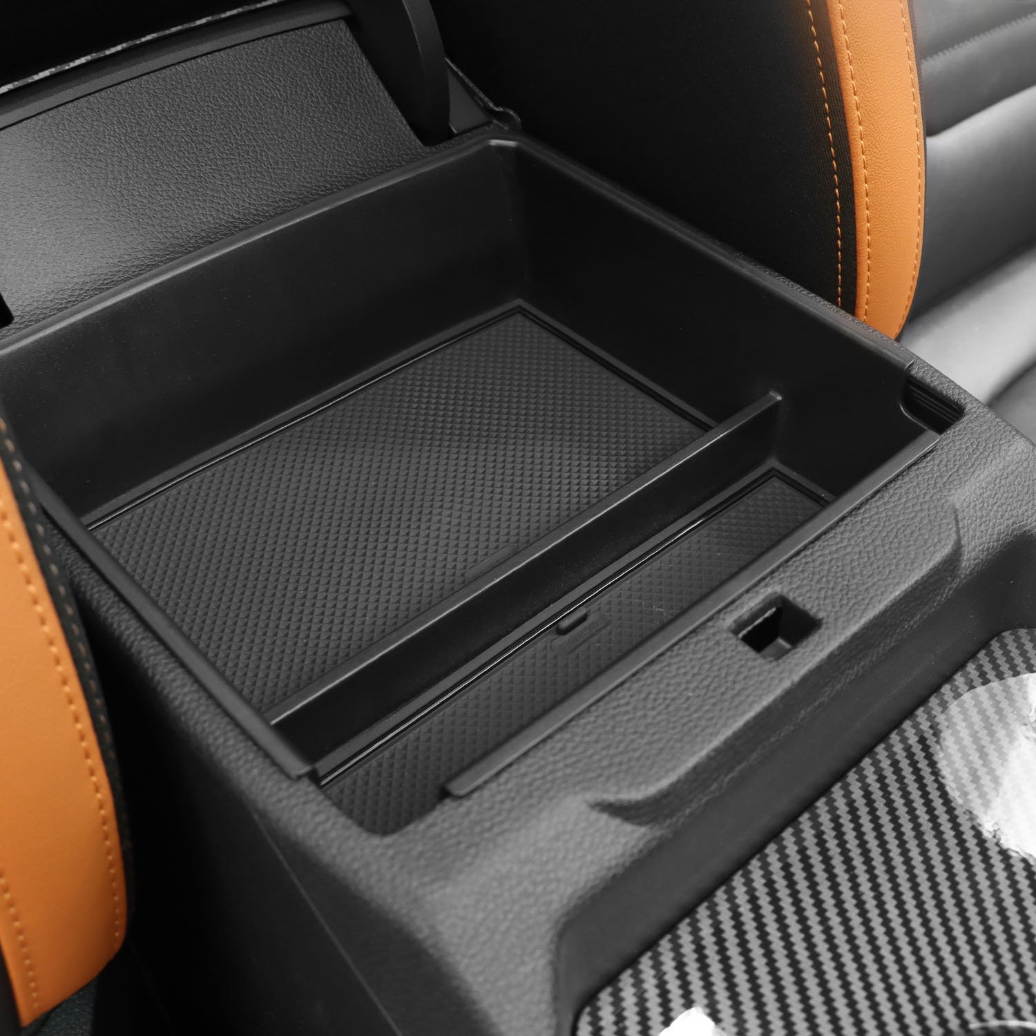 Car Central Console Armrest Storage Box Storage Tray for Ford Ranger 2023 2024 Next Gen Accessories Container Store Content Box