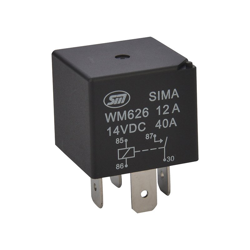 Auto Relays 4/5 Pin NO/NC Car Automotive Relay with Metal Bracket 40A WM626