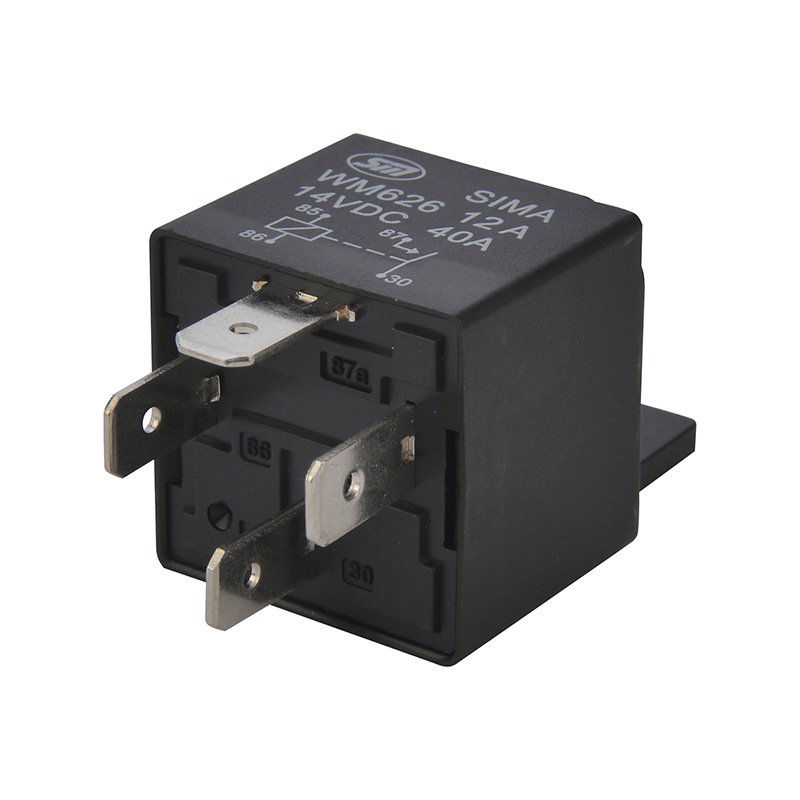 Auto Relays 4/5 Pin NO/NC Car Automotive Relay with Metal Bracket 40A WM626