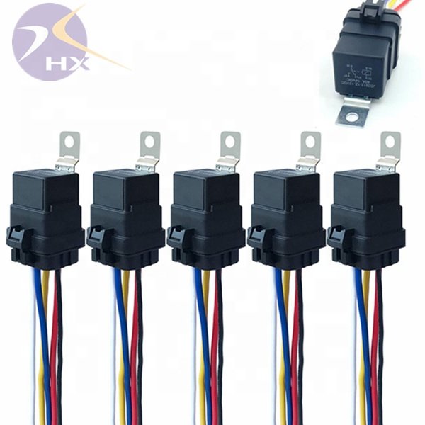 Universal 12awg 14awg 16awg 12v 4pin Relay Car Electrical Relay 24v 12v Car Relay 12v Relay 12v 5 Pin