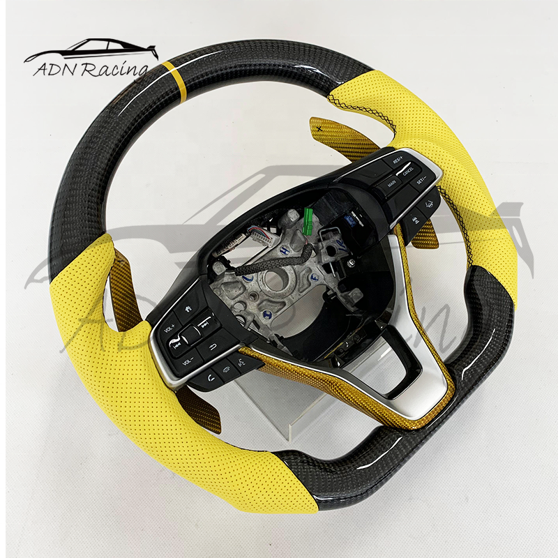 For HONDA Accord 2018-2022 Custom Carbon Fiber Steering Wheel