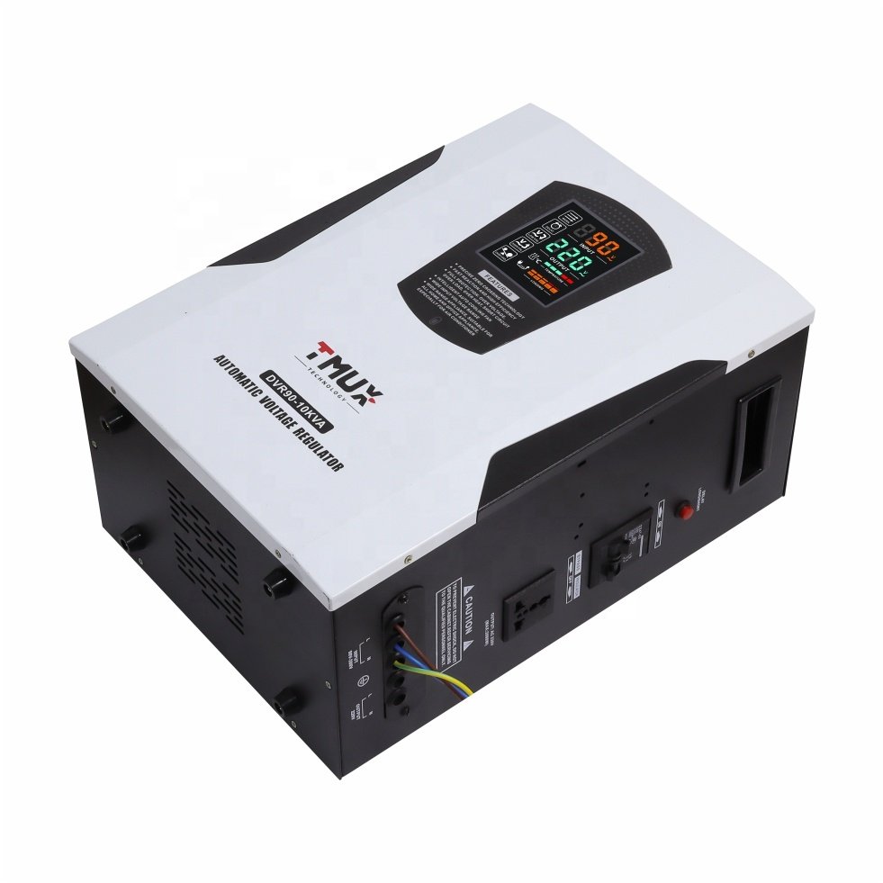 Relay Control HVR90-20KVA Automatic 220VAC Voltage Stabilizer Regulator 10KW/15KW/20KW For Home appliances TV Air Conditioner