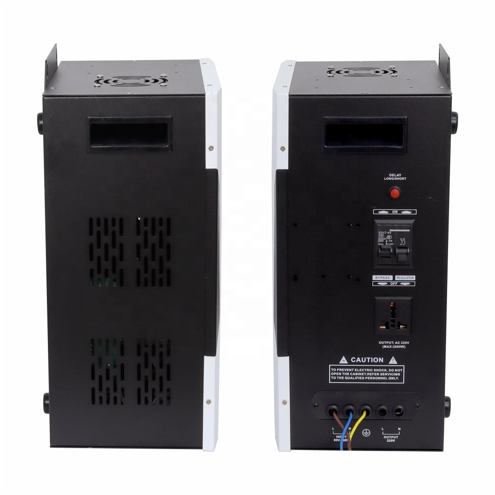 Relay Control HVR90-20KVA Automatic 220VAC Voltage Stabilizer Regulator 10KW/15KW/20KW For Home appliances TV Air Conditioner