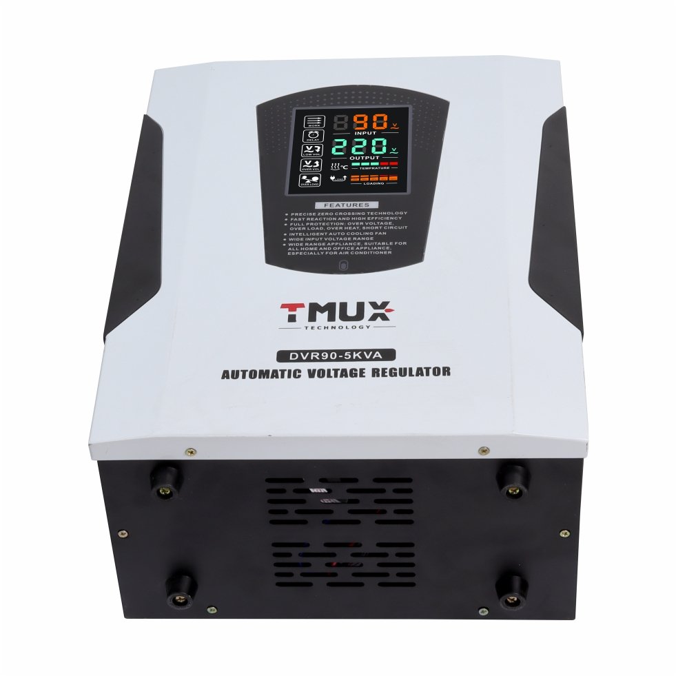 Relay Control HVR90-20KVA Automatic 220VAC Voltage Stabilizer Regulator 10KW/15KW/20KW For Home appliances TV Air Conditioner