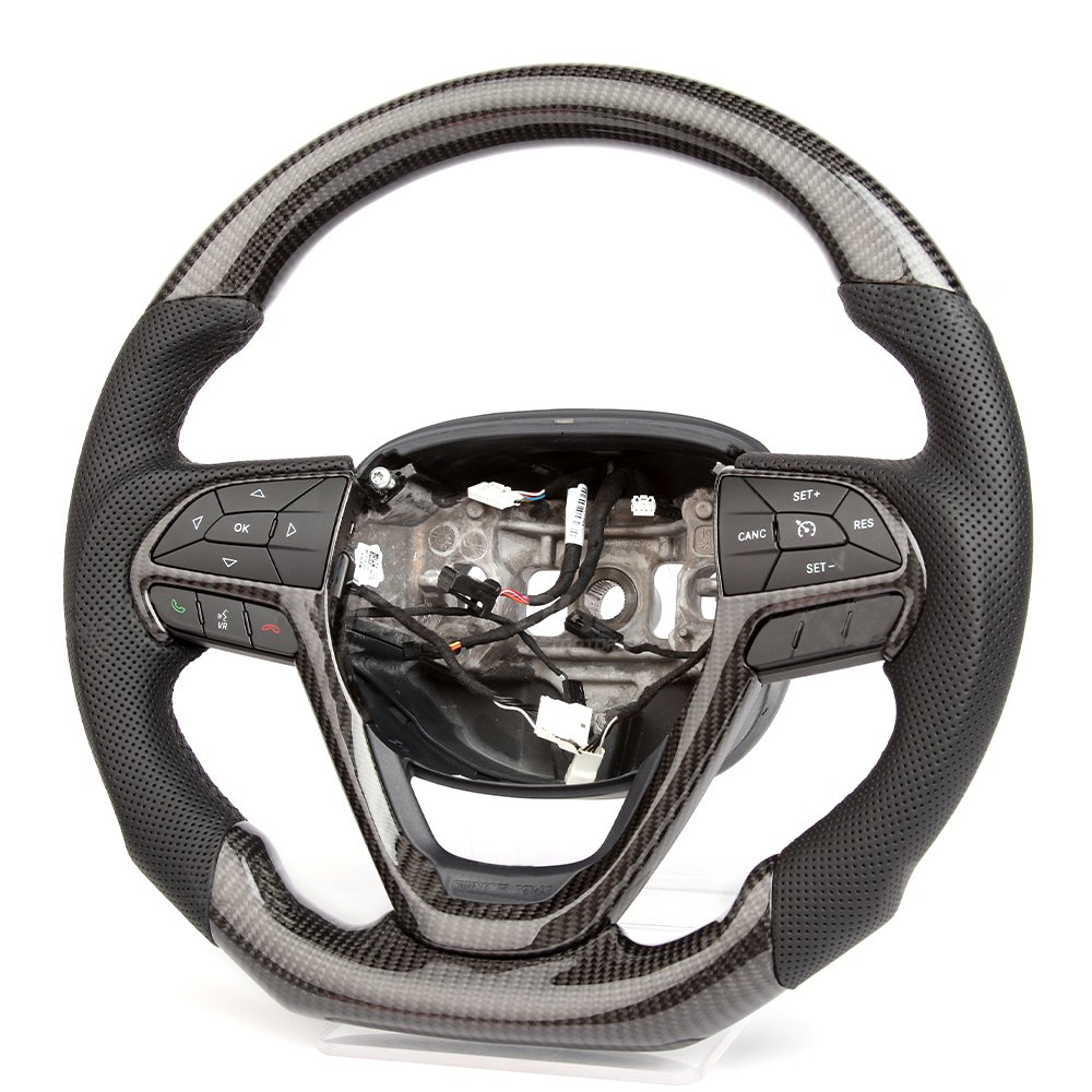 Real Carbon Fiber Steering Wheel For Jeep Grand cherokee Car Steering Wheel
