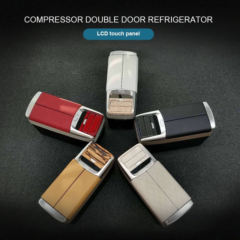 DJZG 2022 New Style Car Accessories Luxury VAN Multifunctional Armrest with Cup Holder Refrigerator for Mercedes