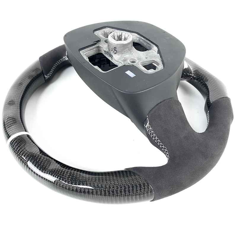 Customized Carbon Fiber Steering Wheel for Ford Focus MK3 Automotive Interior
