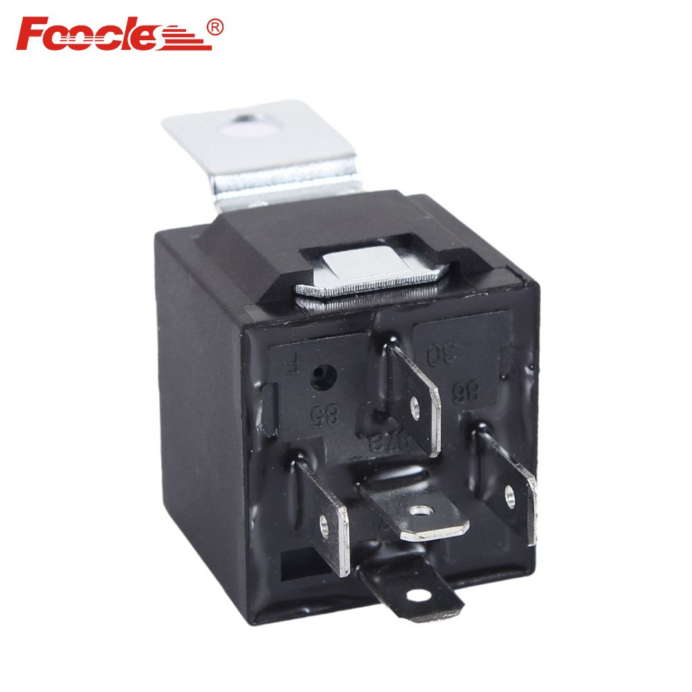 Foocles 12v 4pins 5 Pin Lighting Control Auto Relay with Connector